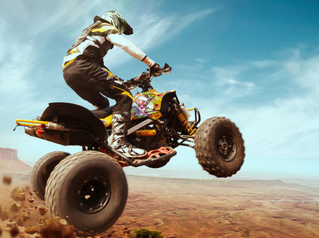 Wild rides with quad biking