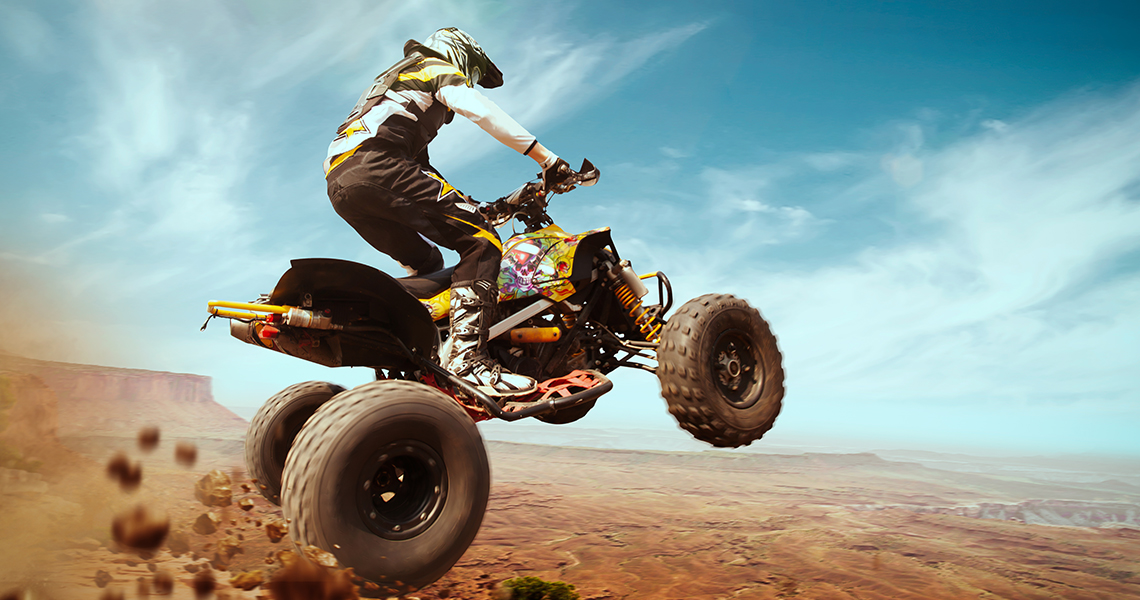 Wild rides with quad biking